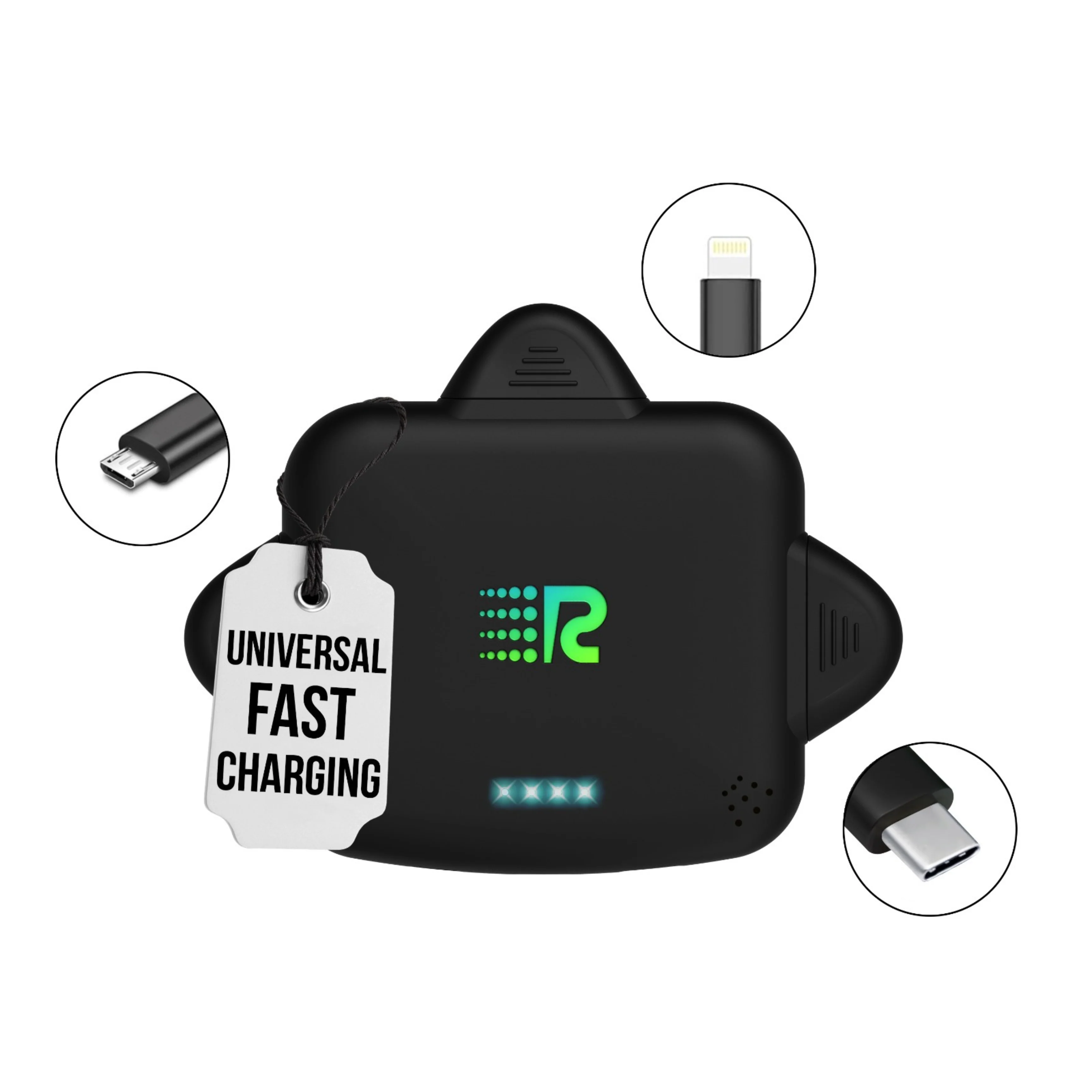 RC Universe 3-in-1 Charger - 4 Pack (Midnight Black) - Image 7