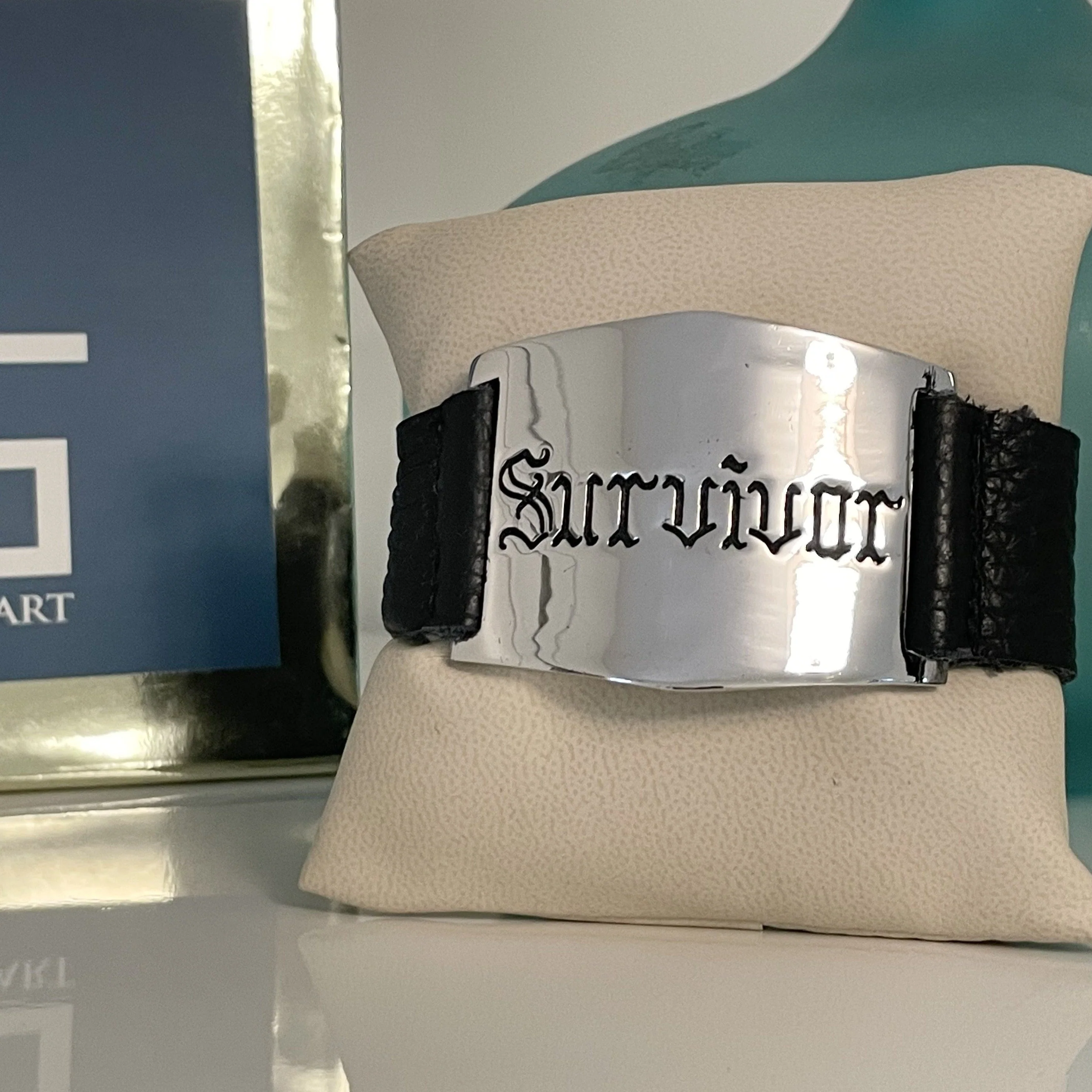 Survivor Cuff - Silver - Image 2