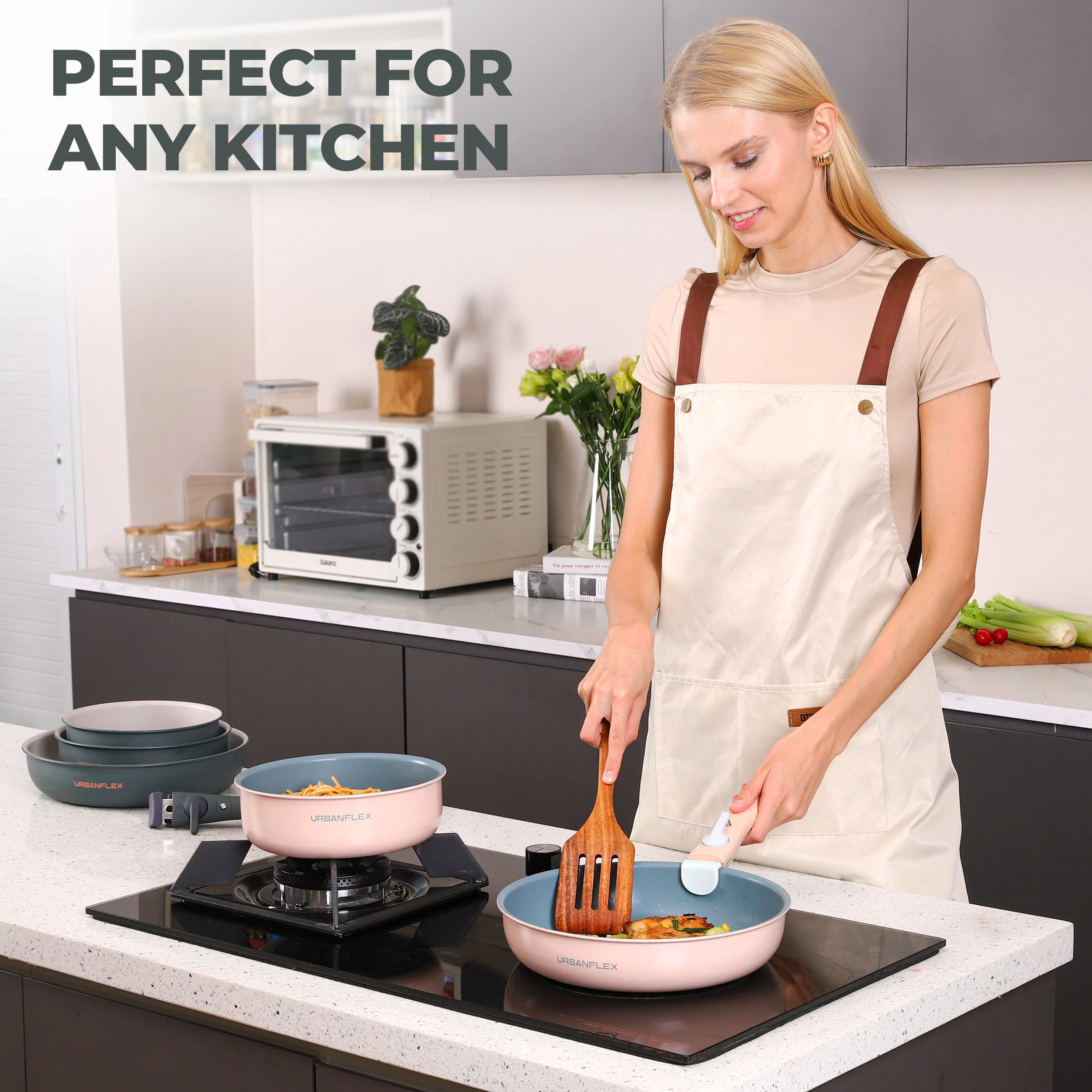 URBANFLEX 3-Pan Cooking Set - Image 11